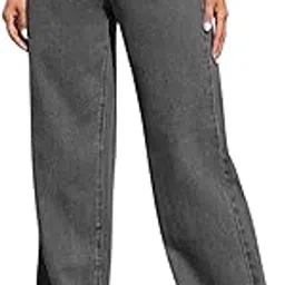 glossia Jeans for Women || Straight Fit Jeans for Women High Waist || Loose Jeans for Women Stylish || Plus Size Jeans for Women || Boyfriend Jeans for Women || Stretchable Jeans for Women(B0DGT74JRB)-picture-6