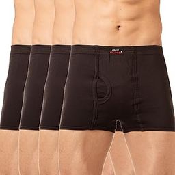 Briefs for Men's 100% Cotton Stretchable Waistband Comfortable Underwear for Men, Soft Supportive Fit, Assorted Innerwear for Gym, Sports & Daily Use (Assorted Colours, Pack of 4)-picture-29