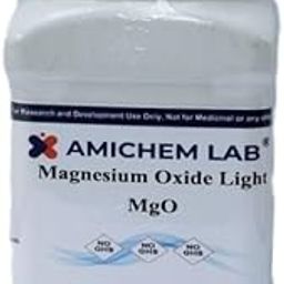 Magnesium Oxide Light 250GM PURITY 96% CAS NO1309-48-4(AMICHEM LAB)-image-26