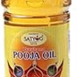 Satyug Puja Oil for Puja, Festivals, Havan, Spiritual Puja | Til Oil for Pooja | Long Lasting Deepam Oil for Daily Pooja Items | Pack of 1 (900 Ml) Non-Edible-image-68
