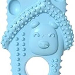 Foodie Puppies Dog Rubber Teething Chew Slipper Shape Toy (Footwear) for Puppies and Small Dogs | Teether Dog Molar Tooth Cleaning Toy for Teething, Fetching and Chewing (Color May Vary)-picture-28