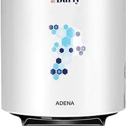 BURLY ADENA 10 Litre 8 Bar German Powder Coated Technology Premium Metal Glassline 5 Star Rated Storage Water Heater (White & Black)-picture-13