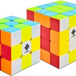 Cubelelo Drift 3x3 & 4x4 Stickerless Combo Set – Premium Dual Speed Cube Bundle for All Skill Levels – Smooth Turning, Durable, and Vibrant Stickerless Design-image-24