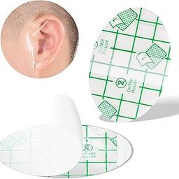 Fidrox Ear Covers (20 Pcs) for Shower Waterproof Ear Cover Kids Bathing Ear Stickers Disposable Transparent Ear Tape Anti-Wear Shoe Sticker for Bathing and Other Water Sport or Foot Care (20 Pcs)-picture-7