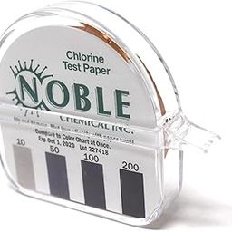 Noble Chemical CM-240 Chlorine Test Paper Dispenser - 10-200ppm-image-81
