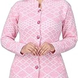 Women Computer Design Knitted Woolen Winter Wear Long Cardigan for Women (BINDU)-image-52