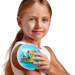 Flamingo Kids Cool Pack – 3-Pack Reusable Cold Compress for Bumps, Bruises, Mosquito Bites & Fever – Non-Toxic, Soft, Washable, Lightweight – Fun Designs – Travel-Friendly – Great Gift for Kids-image-1