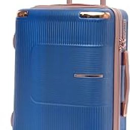 Hardshell Travel Suitcase with Silent Dual Wheels, Anti-Theft Lock, Blue-image-46