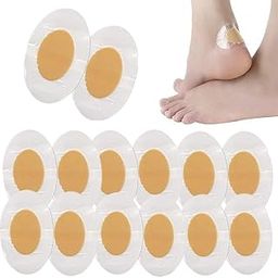 rdipsie Leg Patch Ultra-Thin Transparent Heel Stickers use for Adults Invisible Anti-Friction Artifact Heel Anti-Friction Stickers high Heels Foot Stickers Waterproof Foot Care Sticker (12 pc)-image-91
