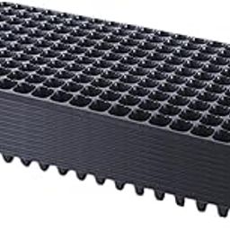 Enakshi® 10 Pieces Seedling Trays Portable Microgreens Trays Growing Trays with Holes 200 Holes-image-52