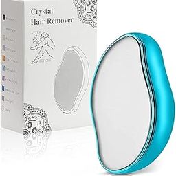 CRENTROVA Crystal Hair Remover for Women & Men | Painless Exfoliating Hair Removal Tool | Reusable, Eco-Friendly, Skin-Safe Body Hair Remover for Legs, Arms, Back & More-47