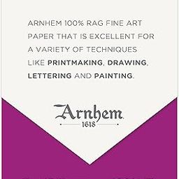 Speedball 7091 Arnhem 1618 Printmaking Paper Pad-24