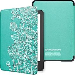 WALNEW Case Cover for All-New Kindle (2022 Release), Smart Cover with Auto Sleep/Wake Fits Kindle (11th Generation) - 2022 Release (Mandala)-image-67