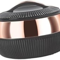 Thangam Stainless Steel Double Walled Hot Pot Box with Steel Lid Twist Lock- 1500ml | Silver | for Hot Dishes, Rice, Gravy, Hot Box (1.3 Litre)-22