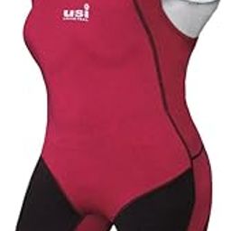 USI UNIVERSAL Weight Lifting Suit For Women, 419WTW Weight Lifter Suit For Women, Powerlifting Singlet Weightlifting Softsuit Lightweight, Breathable & Durable (Red, M)-image-33