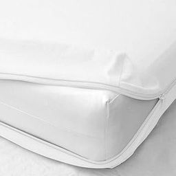 Sea Monk Waterproof Mattress Protector Zippered Queen Size (78x66 Inches / 6.5x5.5 feet)_6 Inch Drop, White Color - Bed Cover with Zipper Single Size Waterproof Mattress Protector-image-51