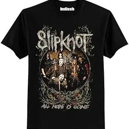 indissh Slipknot01 Band Printed T-Shirt for Men Half Sleeve T-Shirt-picture-10