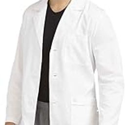PrimeStore Unisex Poly Cotton Lab Coat (White, 36/Small)-image-72