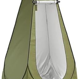 FALMAGU Pop Up Privacy Tent Shower Tent Portable Outdoor Camping Bathroom Toilet Tent Changing Dressing Room Privacy Shelters Room for Hiking and Beach‚ with Carry Bag (Multicolour) (Toilet Tent)-image-38