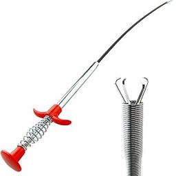 Plumbing Grabber Sink Grabber Flexible Claw Pickup Tool for Litter Pick, Drains, Home Sink, Toilet & Clean Dryer Vents (24inch)-image-50