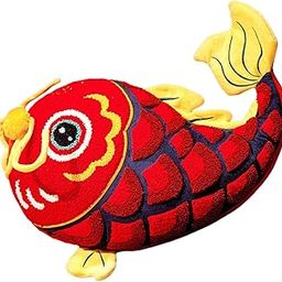 LOOM TREE® Chinese Style Pillow Bedroom Living Room Comfortable Handmade Chair Red Fish | Home Decor | Pillows-image-65