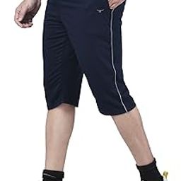 Hosiery Cotton Regular Fit Three Quarters/Three Fourths/Three by Fourth /3/4 / Capri for Men- Casual/Sports Wear with One Side Zip Lock Pocket.-image-14