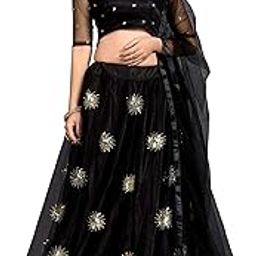 Women's Net Lehenga Choli Set, Stylish and Elegant for Special Events-picture-47