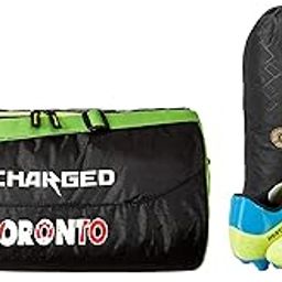 Sports Bag Toronto Large Black With Gowin Football Shoe Destroyer Cyan Size-7-image-56