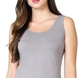 V-Star_Julia_Short Length Regular fit Tank top with Round Neckline & Contoured Armholes-image-5