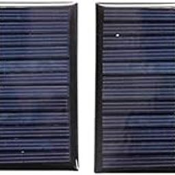 DIY Solar Panel 6v-100 mAh 70mmx70mmX03 mm Mini Square Solar Panel Pack of 2-21