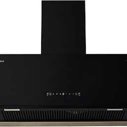 Elisa Tulip BLDC Black Wall Mounted Kitchen Chimney 90 CM-image-13