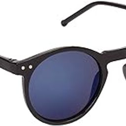 Stockton Round Black-Blue Mirrored UV Protection Sunglasses For Men & Women [MA-399-S7 ]-image-22