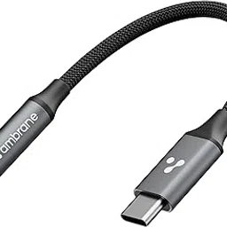 Ambrane Type C to 3.5mm Audio Jack Converter with DAC Headphone Adapter, Connector Cable for iPhone 16/15 Series, Samsung, OnePlus, Google Pixel, Laptops, Other Devices (AOTG-CX3, Black)-picture-48