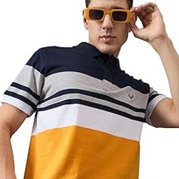 Men's Cotton Blend Polo T Shirt | Polo Neck Collared Tshirts | Half Sleeve Solid Casual T-Shirt with Vertical Strip | Plain-Regular Fit | Casual Summer Polo T-Shirt for Men-image-33