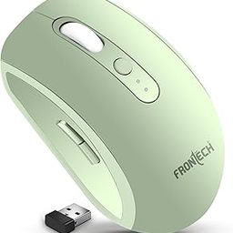 FRONTECH Wireless Mouse, 2.4 GHz with USB Nano Receiver, 1600 DPI, Optical Tracking, Auto On/Off, Power Saver, for PC/Desktop/Mac/Laptop, 1 Year Warranty (MS-0093)-image-122