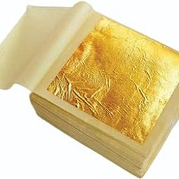 SGLS Edible Gold Leaves 25 Sheets Pure Gold Leaves 24 Karat 75MM x 50MM for Cakes, Bakers, Facial, Sweet Royal Drinks Serums Ayurvedic Madicine Jain Temple Arts & Craft Painting Nail Arts Etc-image-22