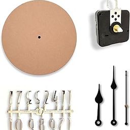 Epoxy Fusion 12 Inch DIY Resin Clock Making Kit, Round MDF Base (7.5mm Thick) for Art, Board (Style 5)-image-28