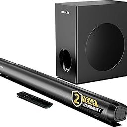 IBELL SONIC160 Bluetooth Sound Bar with Woofer, 160 Watts Speaker, Sleek and Stylish Design, Crystal Clear Home Theatre Experience at Home (Black)-16