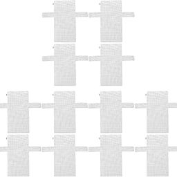 EXCEART 12 Pieces Mesh Clear Plastic Canvas Sheets Crossbody DIY Sewing Kit Form Cross Stitch Kits for Making Handmade Purse Bag Crafting, Yarn, Knit and Crochet Projects Accessory-image-80