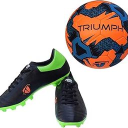 Football Pvc Boss Orange With Gowin Football Shoe Ace Black Lime Size-10-image-57