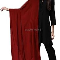 Solid Chiffon Dupatta For Women's & Girls/Lightweight, Elegant & Vibrant Colors-Length_2.50 Meters-picture-15