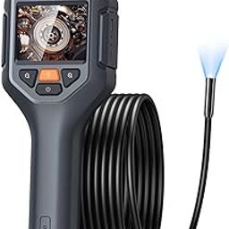 DEPSTECH Endoscope Camera with Light, 1080P HD Borescope Inspection Camera with 2X Zoom, IP67 Waterproof Plumbing Snake Camera, 16.5ft Semi-Rigid Cable, 2.4'' IPS Screen Scope Camera Gadgets for Men-23