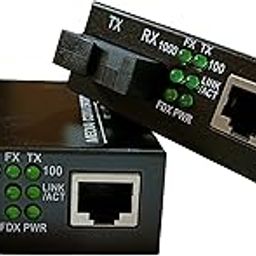 Hanutech Gigabit Media Converter 10/100/1000 Mbps Ethernet to Fiber Optic Single Mode Single Fiber Gigabit Media Converter 10/100/1000 Mbps SMSF up to 20 Kms Network Switch-22