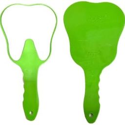 ADDLER Dental Hand Mirror Tooth Shape. Pack of 1. (Unbreakable/Autoclavable/Assorted Colours)-image-65