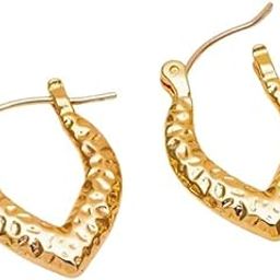 Gold-Plated Anti-Tarnish for Women and Girls | Water-Resistant | Western Trendy Earrings | Aesthetic Fashion Jewellry-image-23