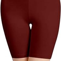 Women's High Coverage Super Combed Cotton Elastane Stretch Mid Waist Shorties with Concealed Waistband Boy Shorts…-image-44