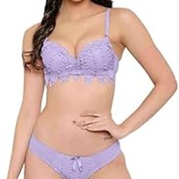 Experience Comfort and Style with Our Bra and Panty Set Combo, Crafted from Soft Poly Cotton for a Breathable-image-85
