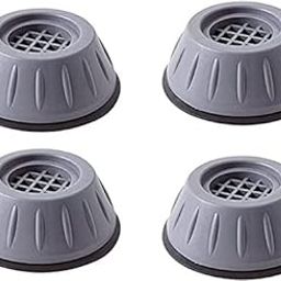 Jordy Extreme Load Anti Vibration Pads for Washing Machine | Washing Machine Feet Pads | Shock Absorber Noise Cancelling Rubber Pads | Height Adjustment Feet Broad Big Base (4 pc) (Simple Step)-image-26