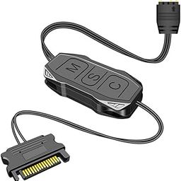 Verilux ARGB Controller 5V 3Pin RGB Controller for PC, Built-in Light Modes, SATA Power Supply Light Stripe Remote Controller, PC Modification ARGB Controller for ARGB Fans, ARGB Light Strips-22