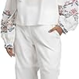 White Embroidered Cotton Casual Co-ords For Women-image-60